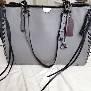 Coach Whipstitch Color block leather dreamer